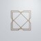Ekena Millwork Large Kiowa Decorative Fretwork Wood Wall Panels, Hickory, 23 3/8"W x 23 3/8"H x 3/8"T WALW24X24X0375KWAHI - alternate 4